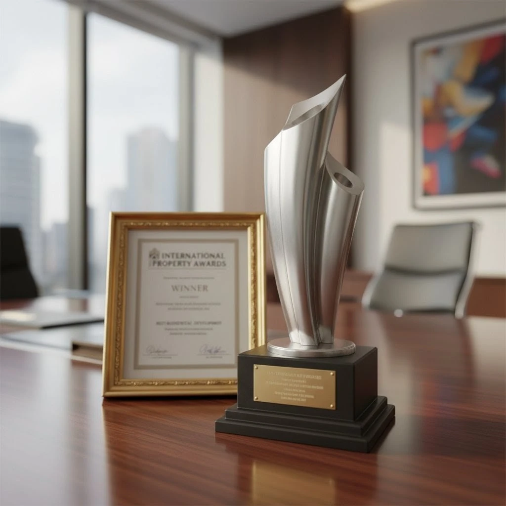 Sumadhura Capitol Towers, an award-winning commercial project in Bangalore, showcasing Sumadhura's legacy.