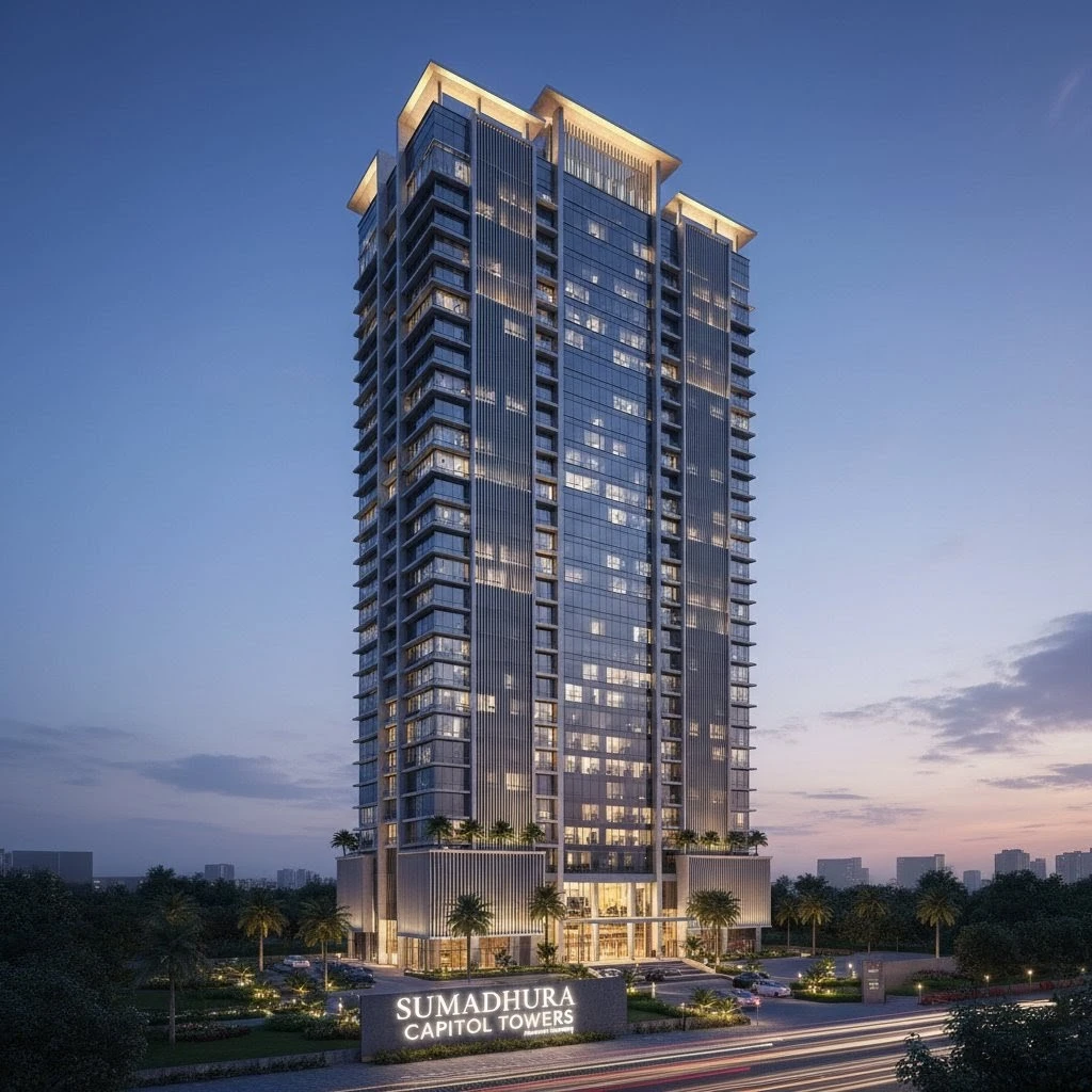 The Olympus by Sumadhura Group, an award-winning residential project in Bangalore representing our vision for quality living.